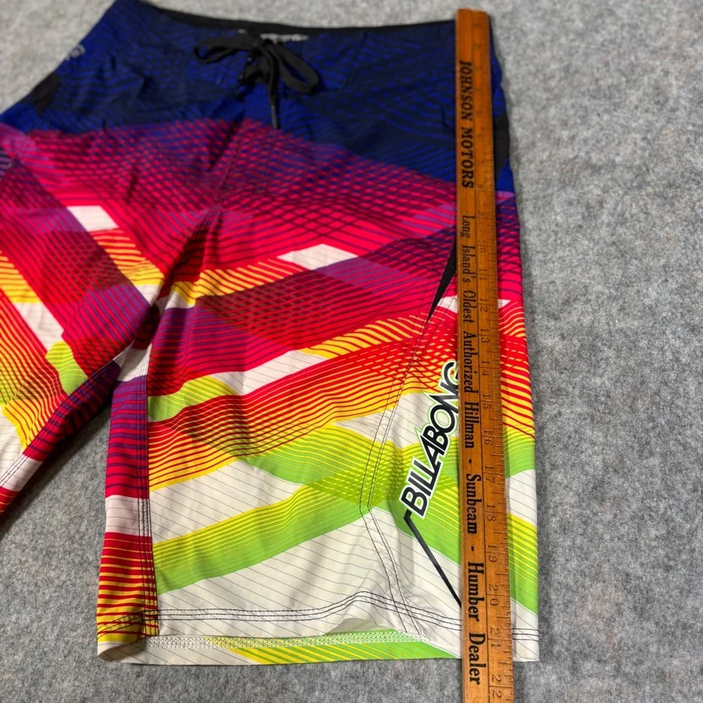 Billabong Board Shorts Mens 31 Multi Color Platinum X Joel Parkinson PX2 Trunks